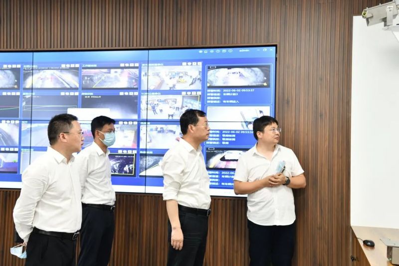 區委書記許小波帶隊莅臨海圖科技指導安全生産工作