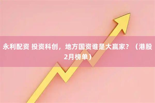 永利配资 投资科创，地方国资谁是大赢家？（港股2月榜单）