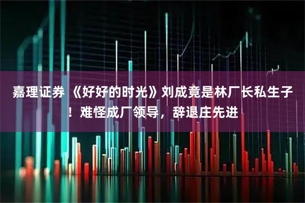 嘉理证券 《好好的时光》刘成竟是林厂长私生子！难怪成厂领导，辞退庄先进